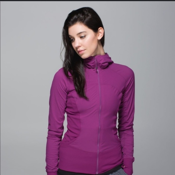lululemon athletica Tops - Lululemon In Flux reversible jacket dashing purple